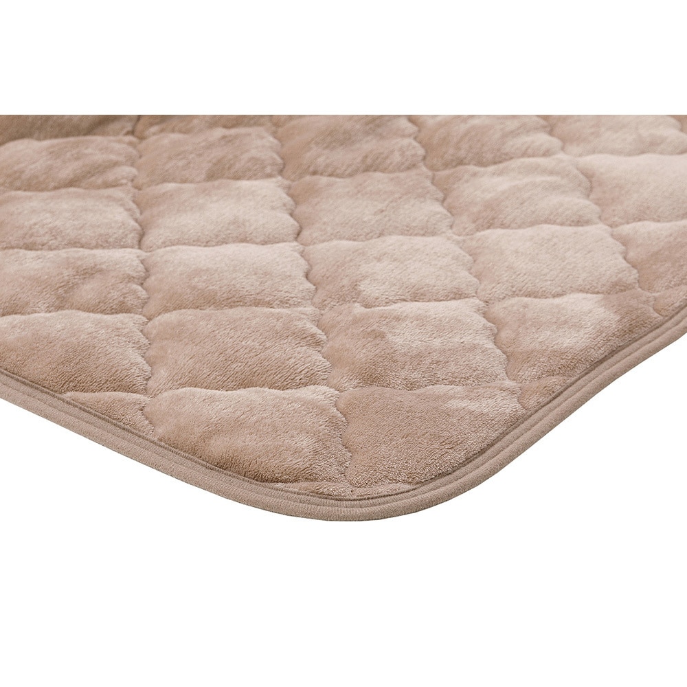 ピタ―ら メレンゲタッチのキルトラグ 3畳【時間指定不可】【代引不可】【同梱不可】