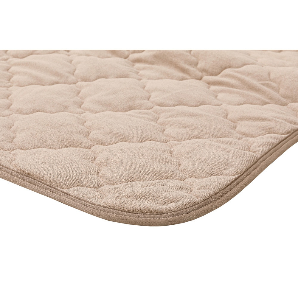 ピタ―ら　コットンパイルのキルトラグ　3畳  【時間指定不可】【代引不可】【同梱不可】