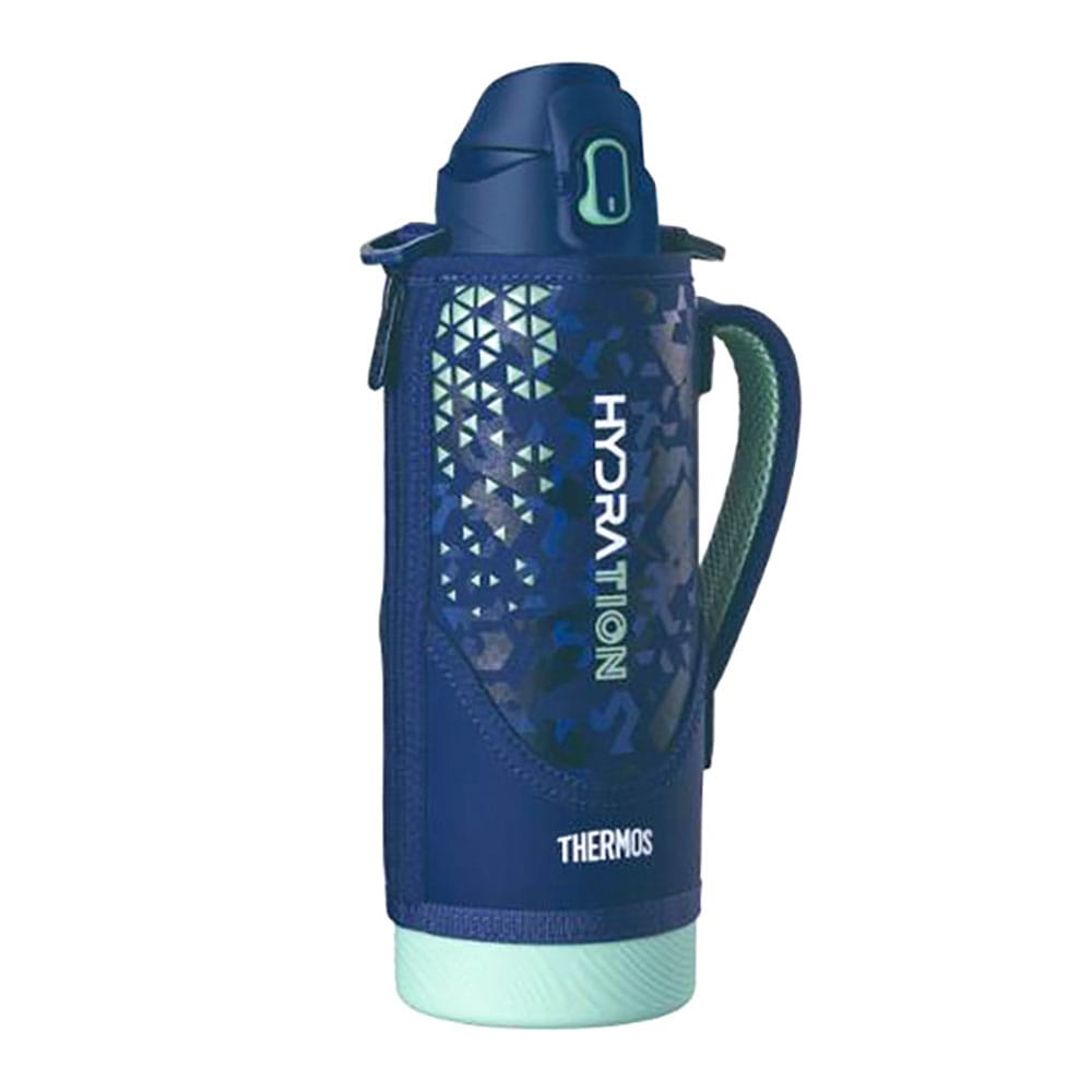 THERMOS 真空断熱スポーツボトル 1L FJS-1000F NVMT ネイビーミント