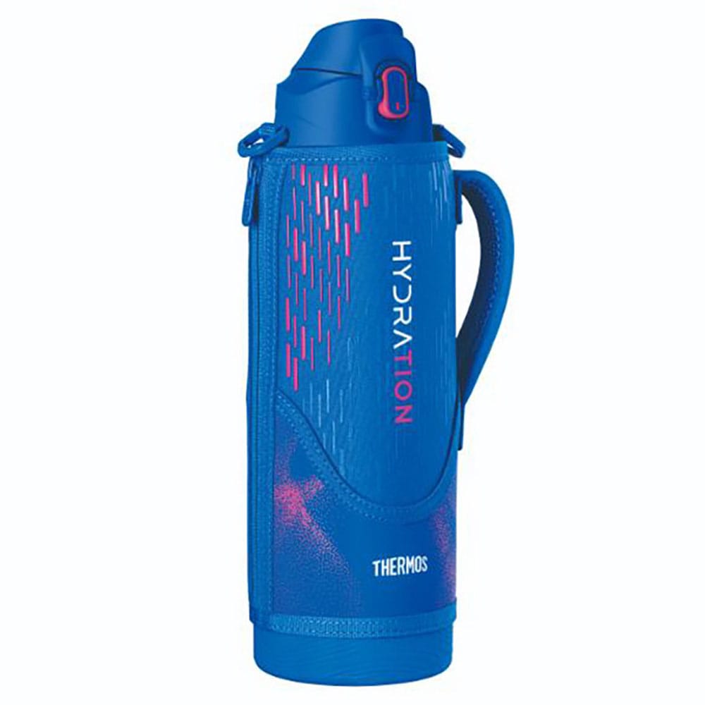 THERMOS 真空断熱スポーツボトル 1.5L FJS-1500F BKPL ブルーピンク