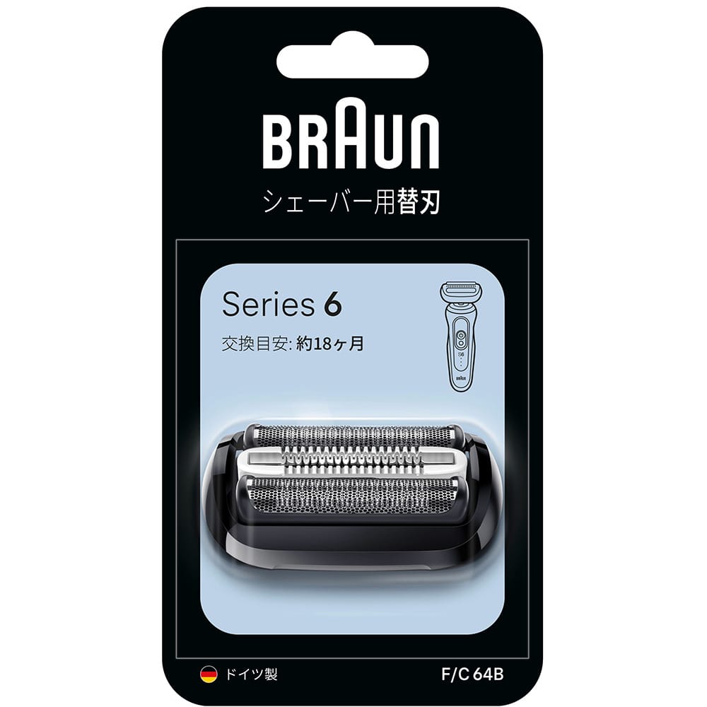 BRAUN 替刃 シリーズ6 F/C64B