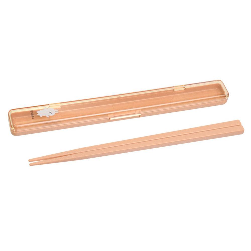 サブヒロモリ ムームー 抗菌箸＆ケース20 399312 ピンク／ももうさ