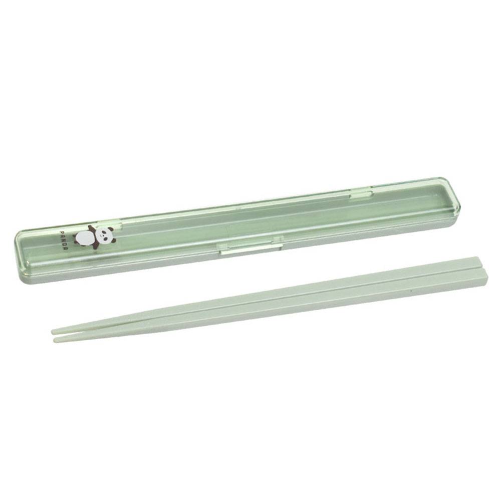 サブヒロモリ ムームー 抗菌箸＆ケース20 399336 グリーン／だいふくぱんだ