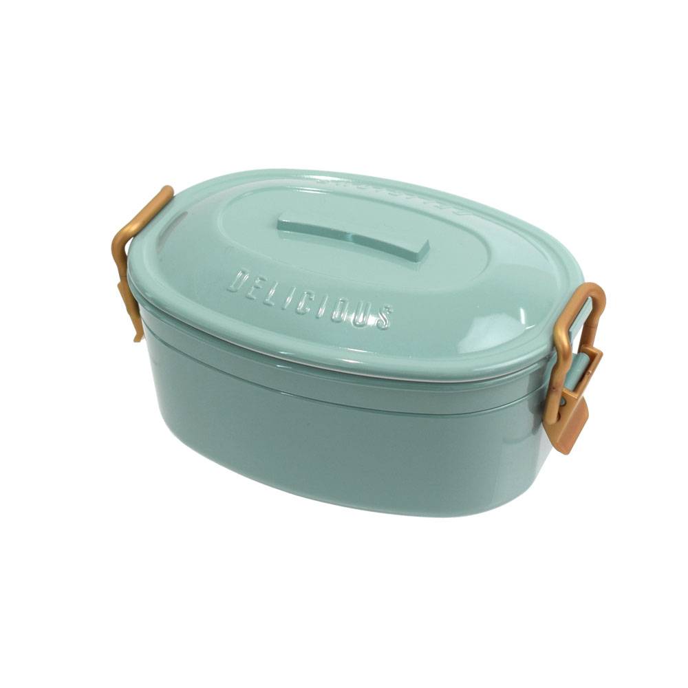 サブヒロモリ ステイプル 抗菌タイトロックランチ2段 407635 ミント