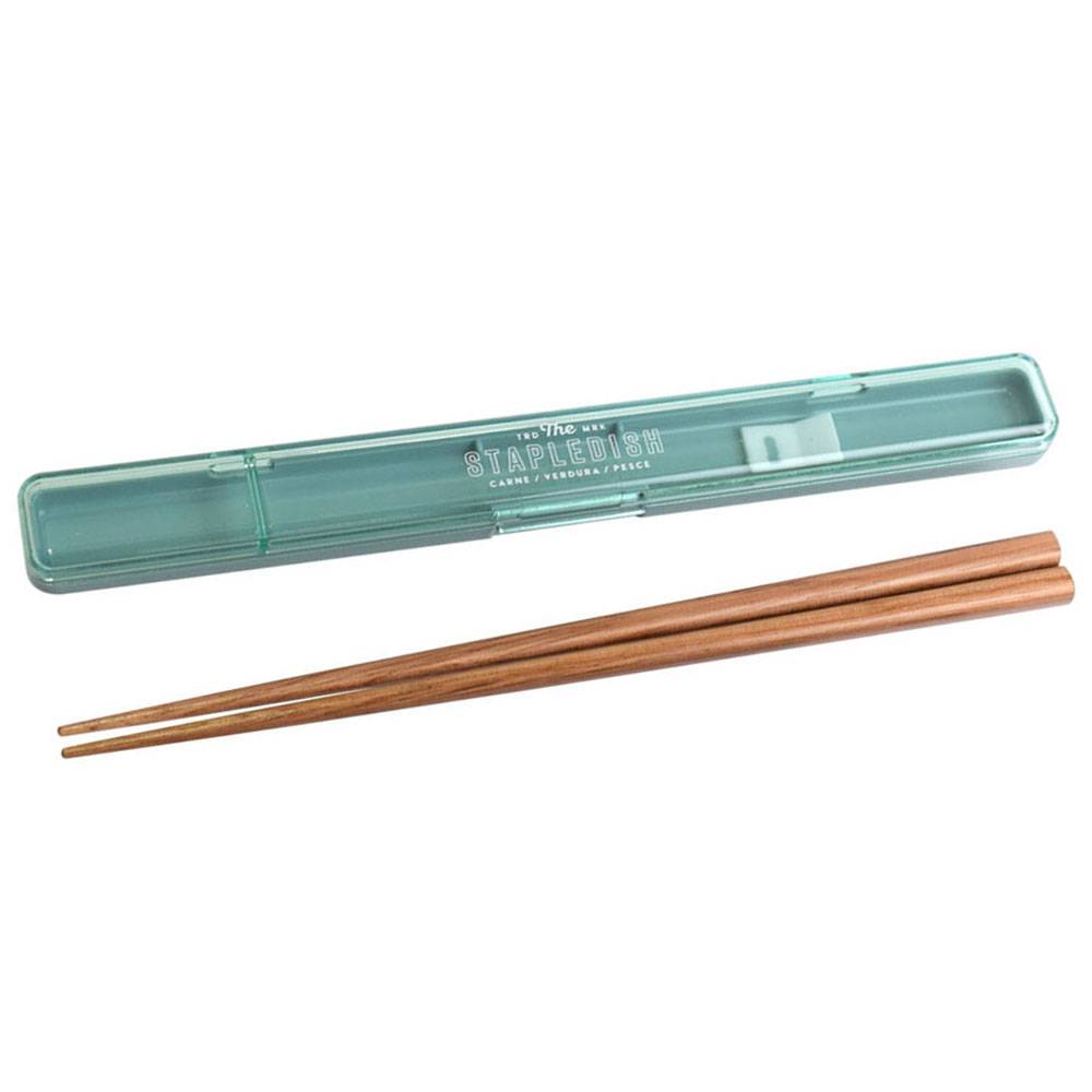 サブヒロモリ ステイプル 抗菌スリム箸＆ケース 20 377235 ミント
