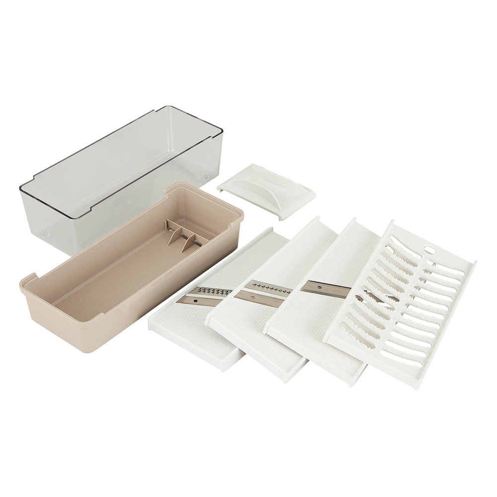 KK 調理器セット（両刃スライサー､千切り､ツマ切り､おろし） 000DH8040