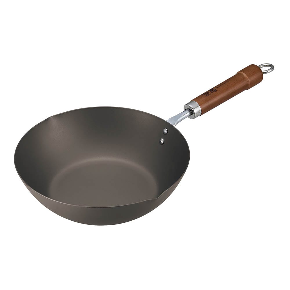 竹原製罐㈱ 煌鉄 窒化鉄フライパン いため鍋24cm 67122900