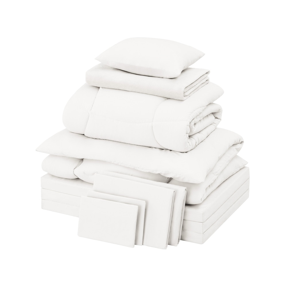 こだわりマットレス付き布団１０点セット KFS-KM10S ホワイト