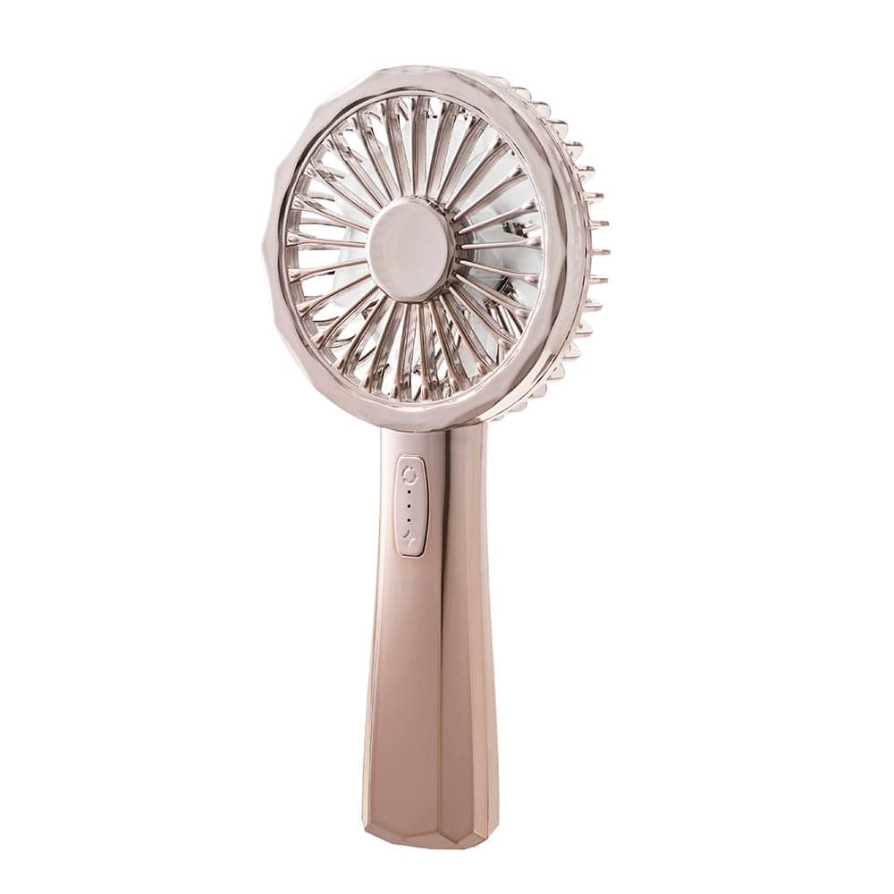 ラドンナ リュミエールwithToffy LEDハンディファン FN19-PGD ピンクゴールド