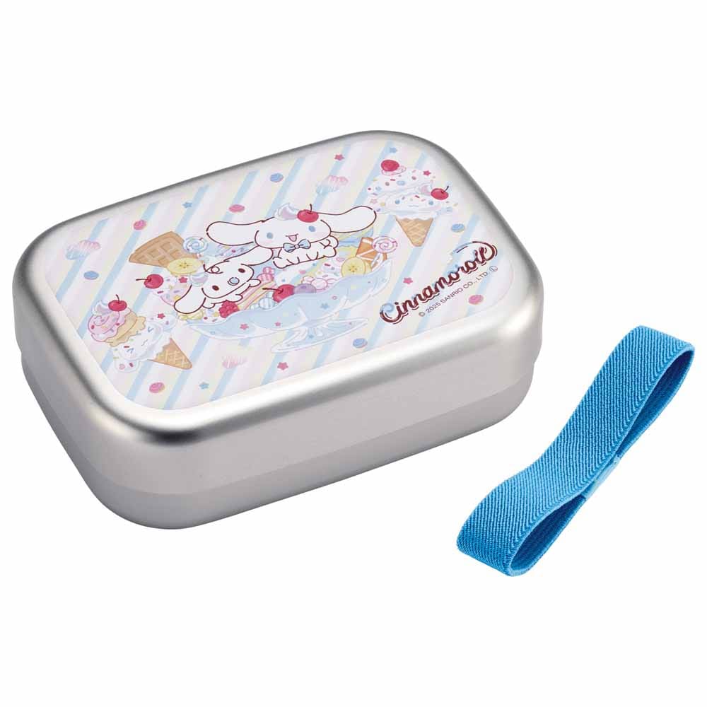 アルミ お弁当箱　370ml サンリオ FancySnacksSweets ALB5NV シナモロール