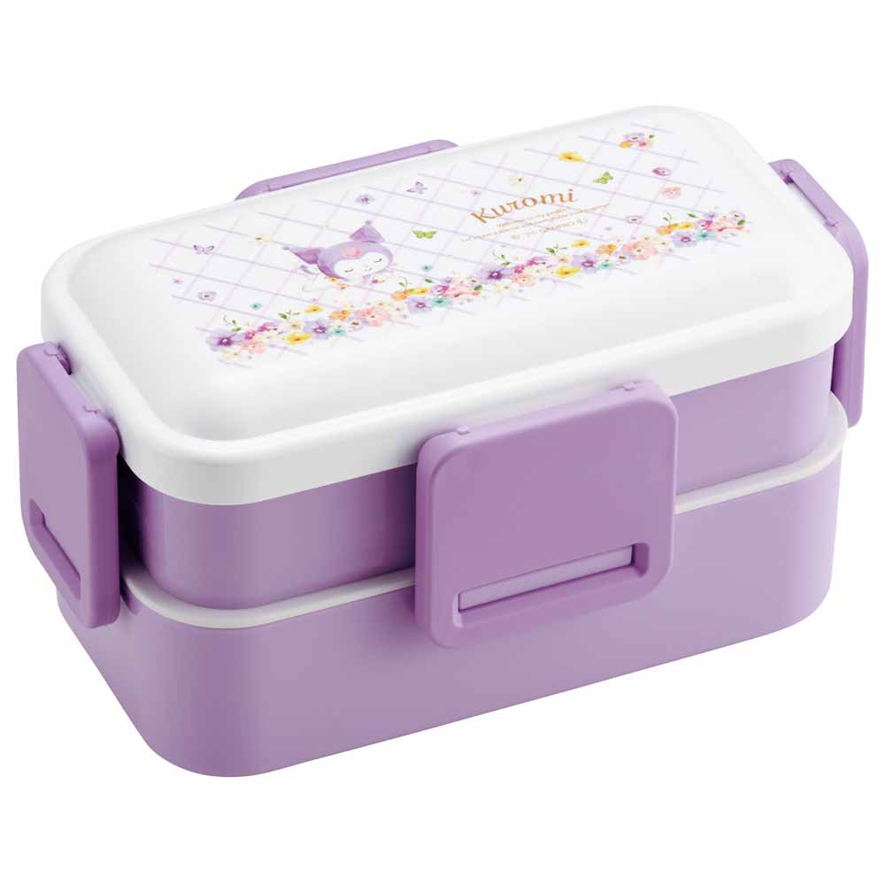 お弁当箱 スリム 600ml パステル水彩花柄 PFLW4 シナモロール