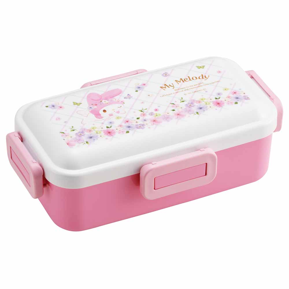 お弁当箱 スリム 530ml パステル水彩花柄 PFLB6 シナモロール