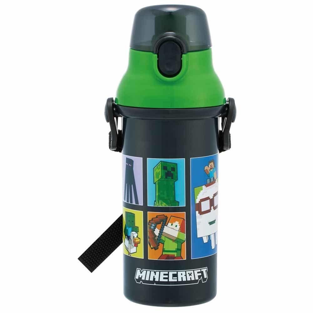 スケーター キャラクター直飲みボトル 480ml PSB5SAN マインクラフト