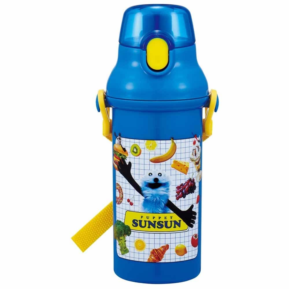 スケーター キャラクター直飲みボトル 480ml PSB5SAN パペットスンスン