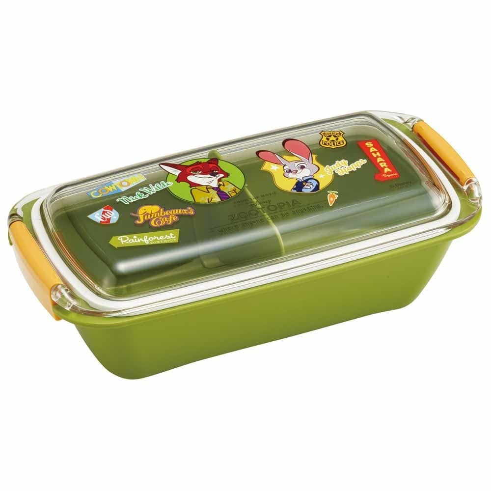 スケーター 洗いやすいキャラクター弁当箱 530ml PTLB6B ズートピアヴィンテージ