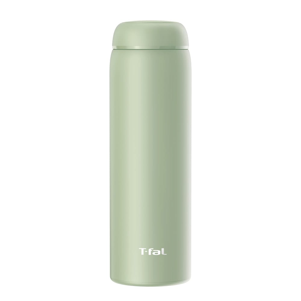 T-fal（ティファール） マグボトル 450ml スリム 保冷保温 スクリュータイプ N37301 ティーグリーン