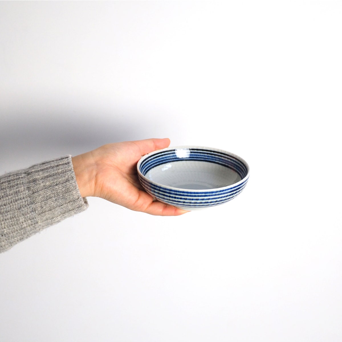 【波佐見焼】BARBAR 藍駒 中鉢 13cm