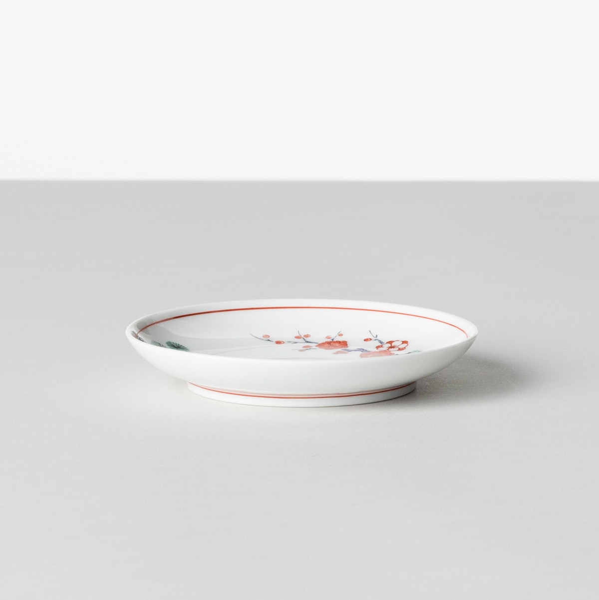 【波佐見焼】 BARBAR 色絵 小皿 コンゴウインコ