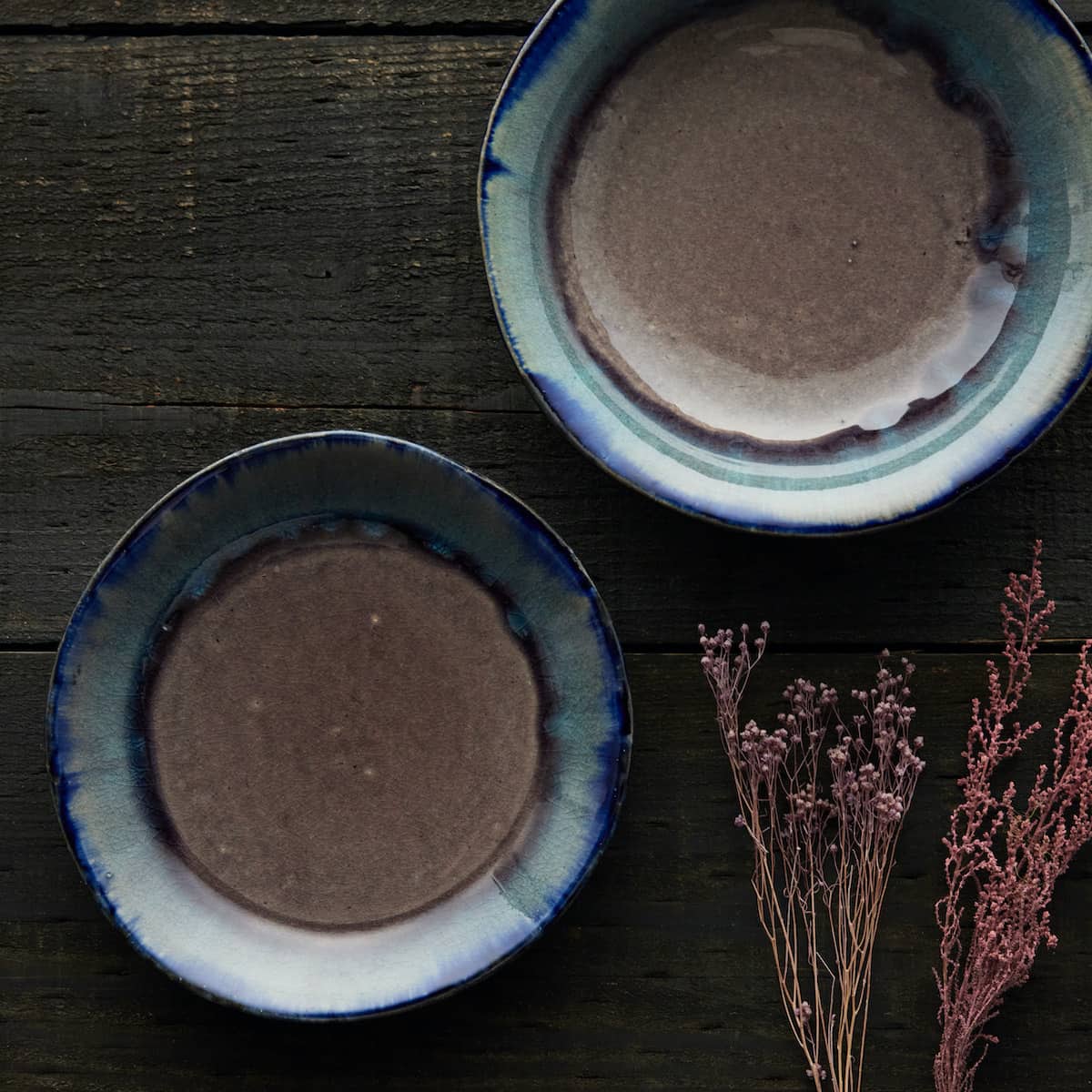 信楽焼】信楽四季彩陶 －清明 平皿 弥生 （やよい）: HESTA LIFE ANA