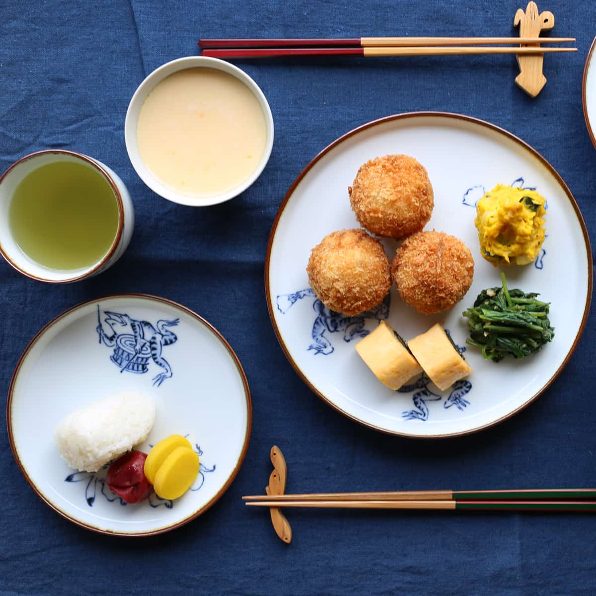 【波佐見焼】 BARBAR 鳥獣戯画 5寸皿 14.5cm