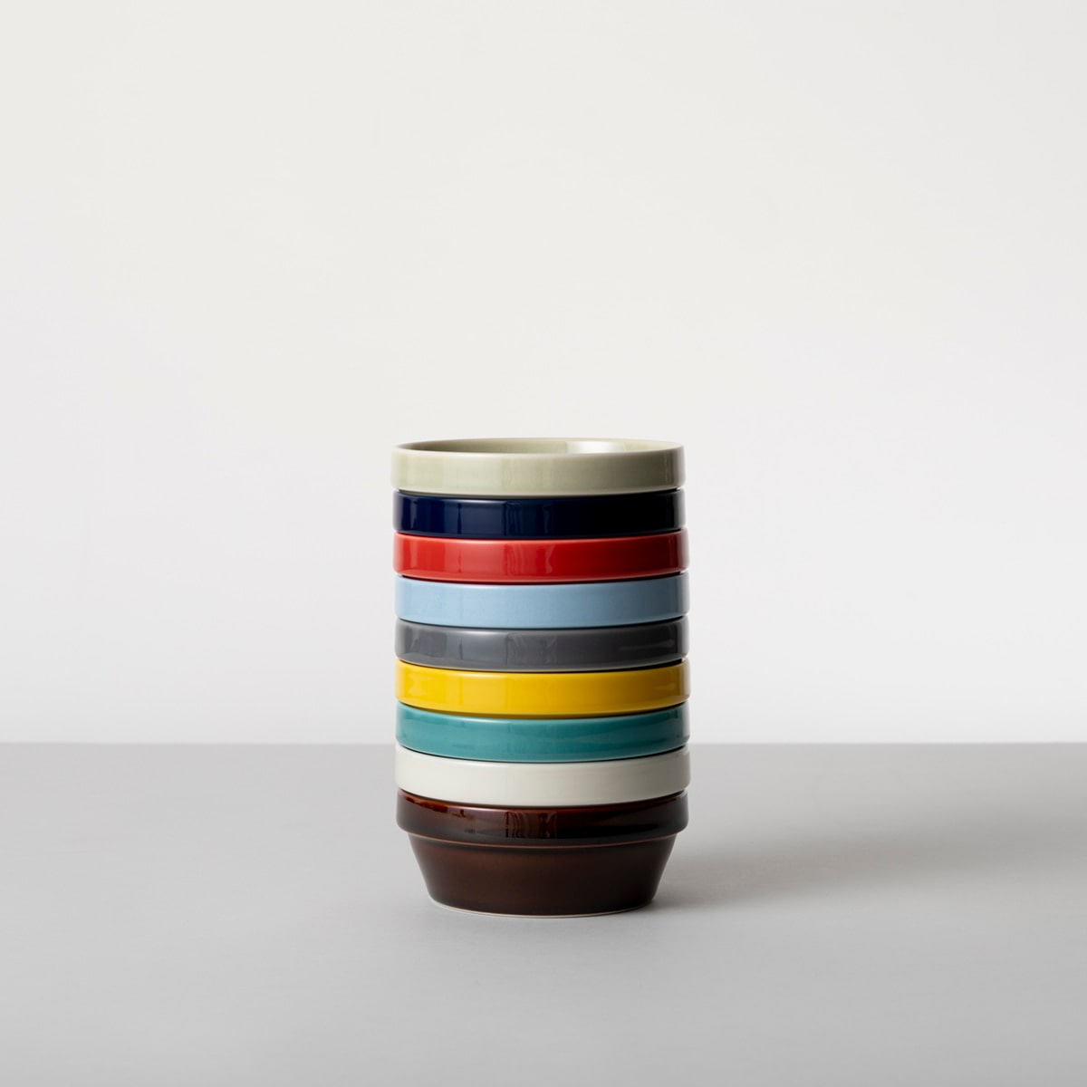 【波佐見焼】 HASAMI Season01 ブロックボウル ミニ イエローベージュ