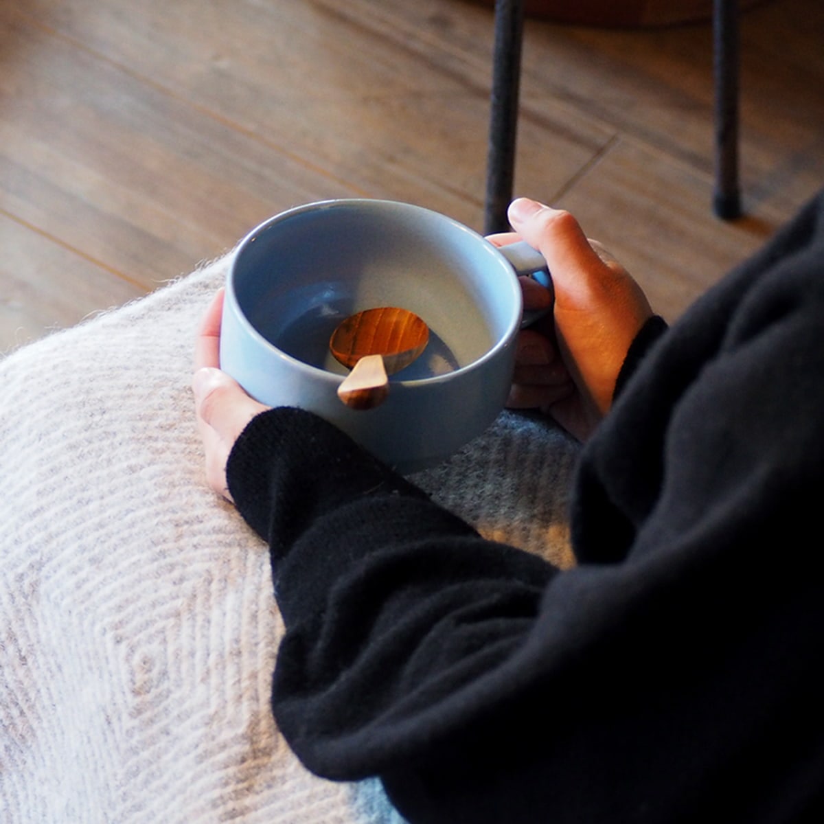 【波佐見焼】 HASAMI Season01 ブロックマグ スープ ブルー