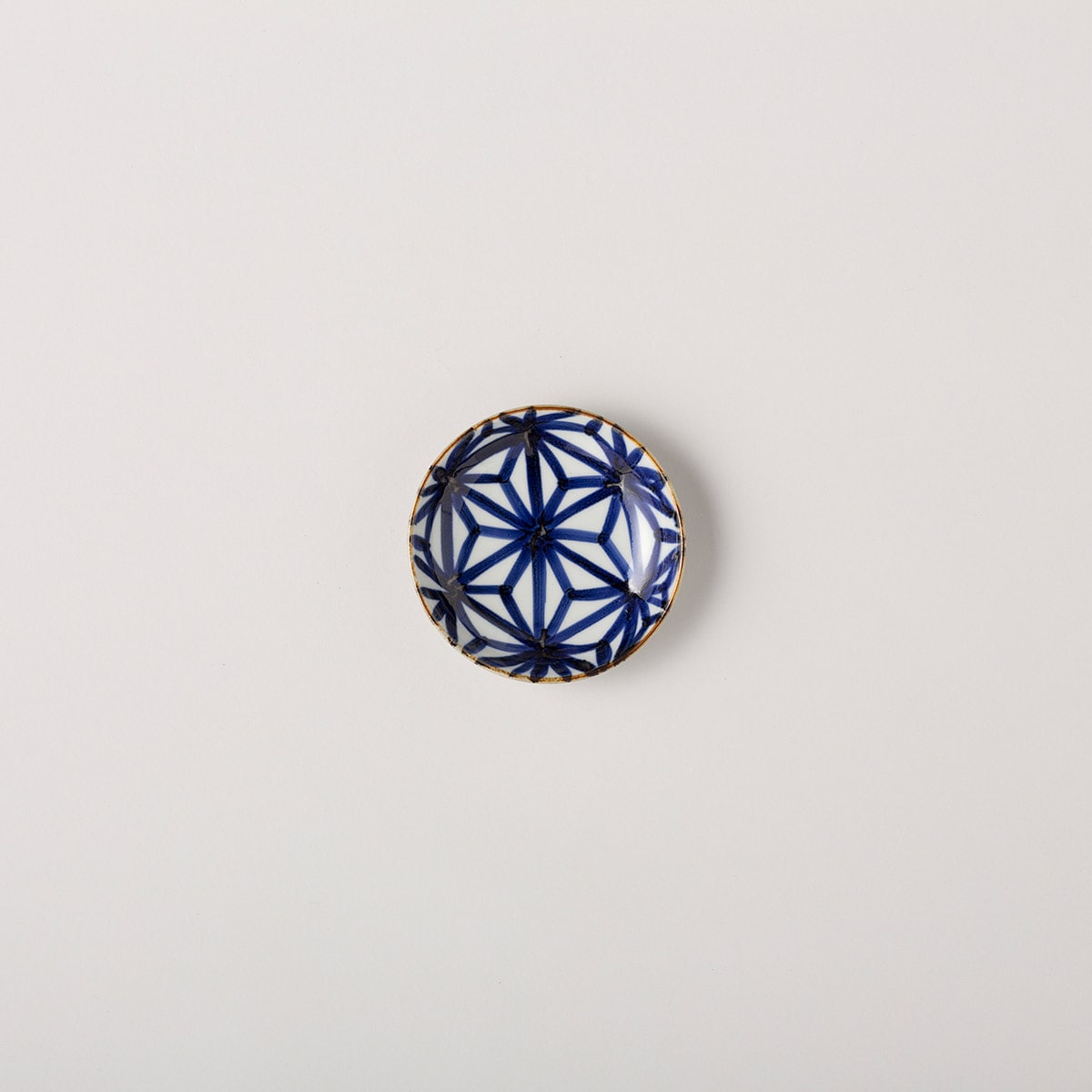 【波佐見焼】BARBAR いろは 小皿11.5cm 麻の葉文