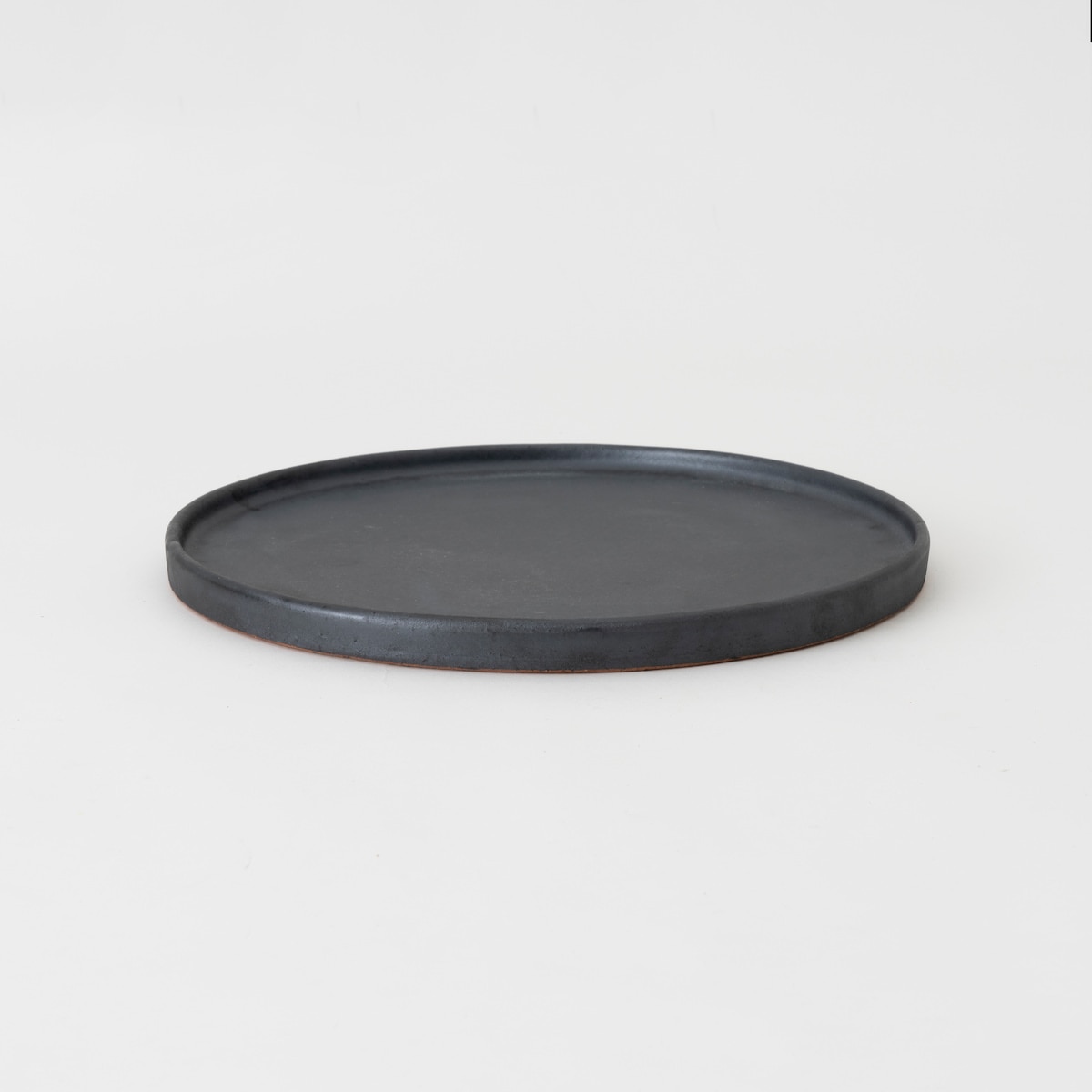 【信楽焼】THE HARVEST Kuro  切立皿 26cm