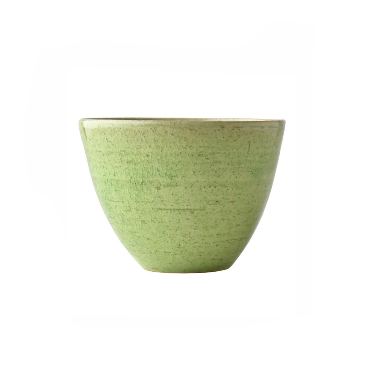 【信楽焼】THE HARVEST CRAZE ボウル 13cm グリーン