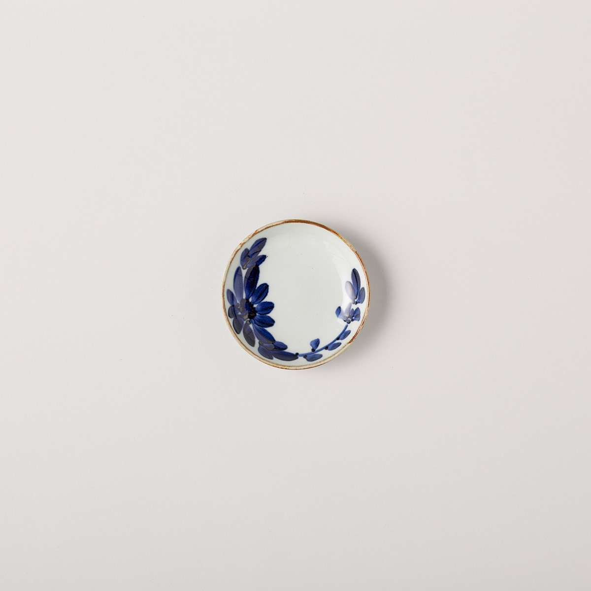 【波佐見焼】BARBAR いろは 小皿11.5cm 菊文