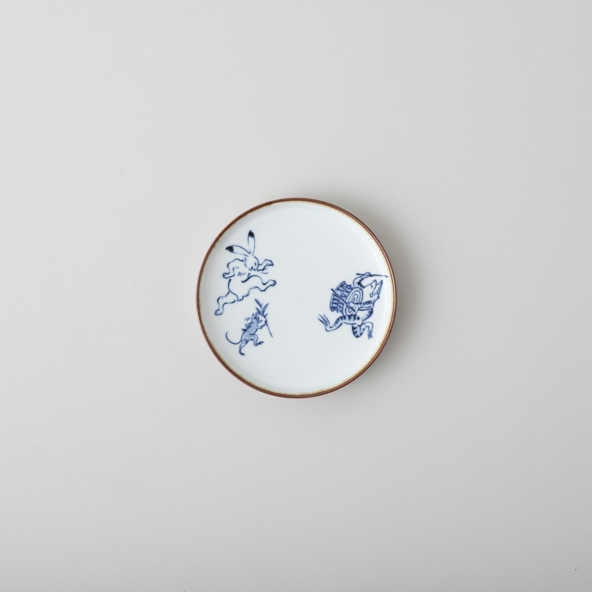 【波佐見焼】 BARBAR 鳥獣戯画 5寸皿 14.5cm