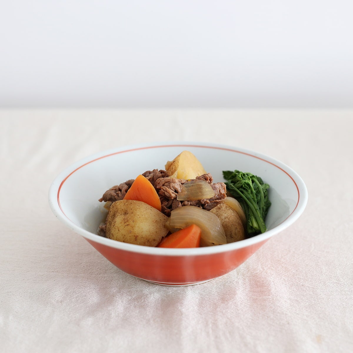 【波佐見焼】 BARBAR RAMEN BOWL 中鉢 赤巻