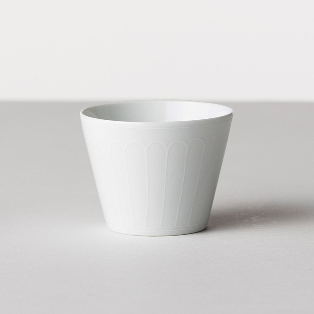 【波佐見焼】 BARBAR 蕎麦猪口大事典 和文/白 そばちょこ 菊弁文