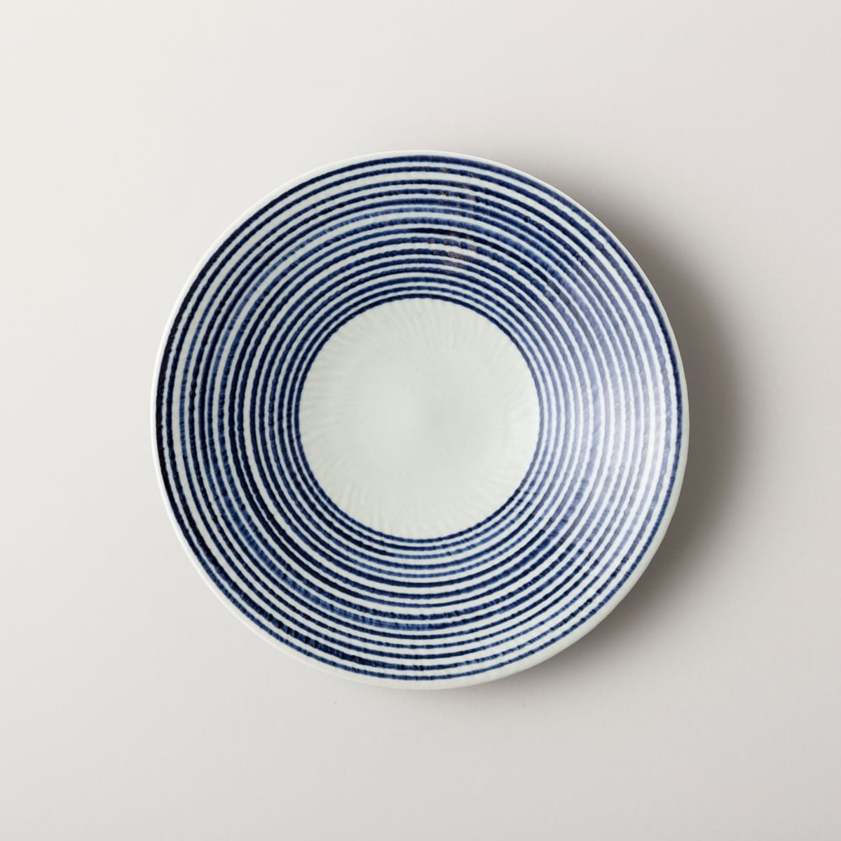 【波佐見焼】BARBAR 藍駒 大皿 28cm