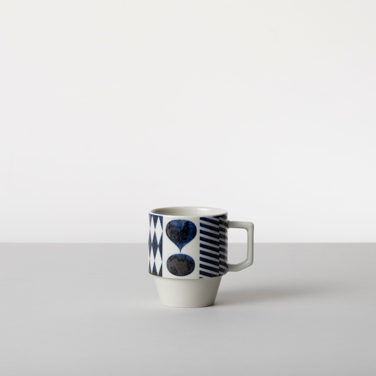 【波佐見焼】Family Collection "Blocks"  ブロックマグ ビッグ 300cc