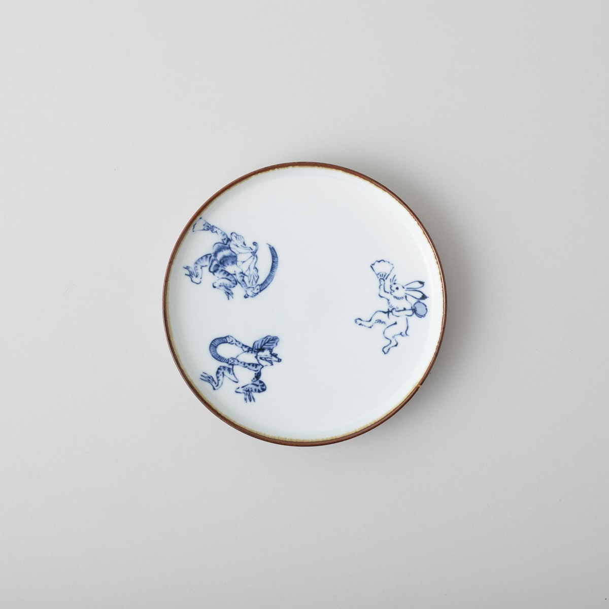 【波佐見焼】 BARBAR 鳥獣戯画 6寸皿 19cm 中皿