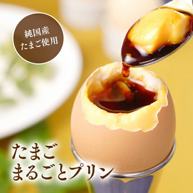 【北坂養鶏場】淡路島 北坂たまご たまごまるごとプリン 8個セット