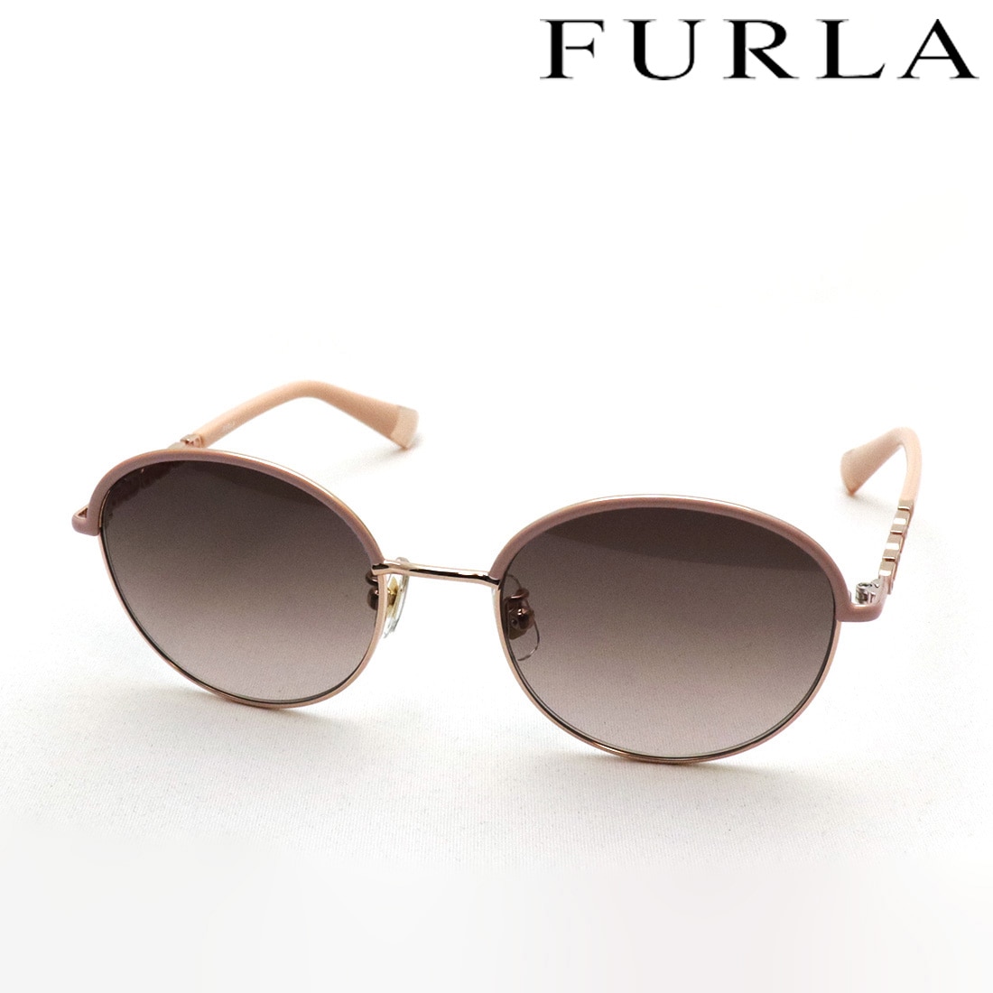 フルラ サングラス FURLA SFU856J 0S02 ジャパンモデル ラウンド