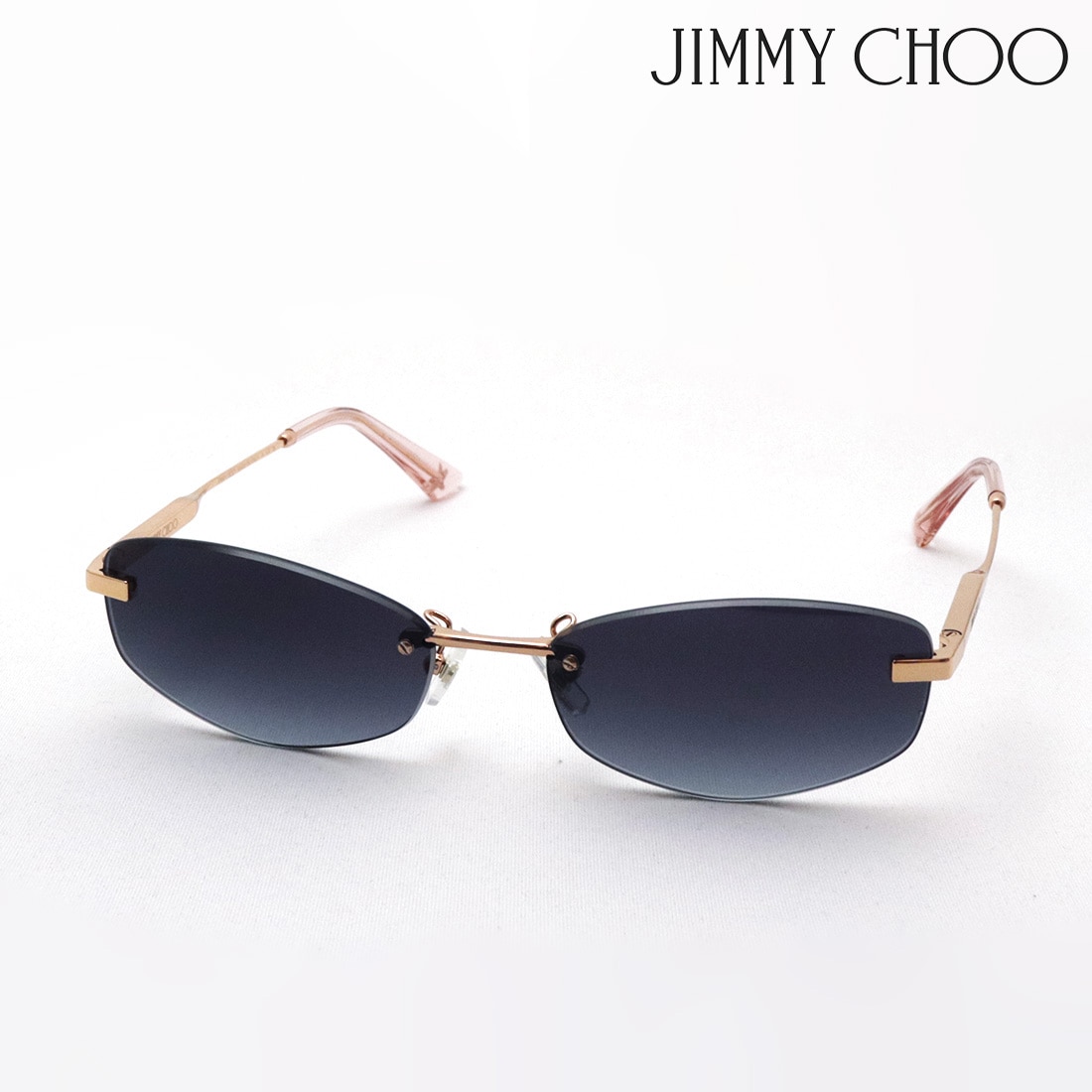 【ジミーチュウ 正規販売店】 JIMMY CHOO サングラス JC4013D 30088G 57 レディース オーバル