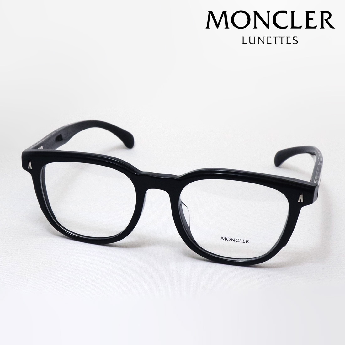【モンクレール 正規販売店】 MONCLER メガネ ME2002F 3001 52 Made In Italy ウェリントン