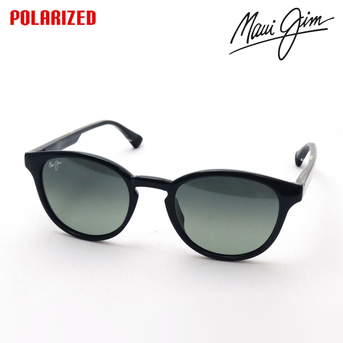 【マウイジム 正規販売認定店】 Maui Jim 偏光サングラス MJ0636S 001 50 Made In Italy レディース メンズ ラウンド