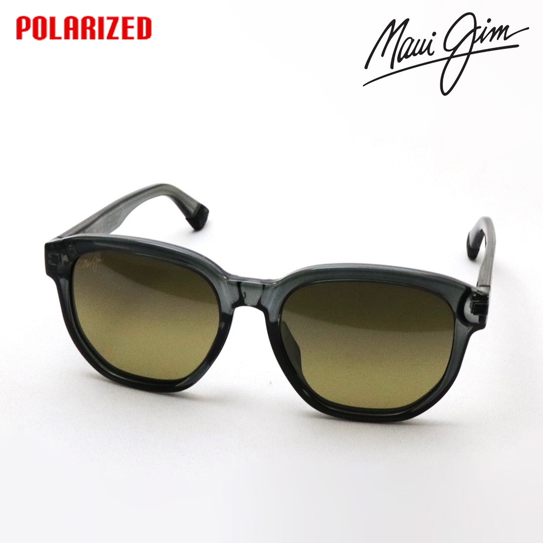 【マウイジム 正規販売認定店】 Maui Jim 偏光サングラス MJ0646SA 003 56 Made In Italy レディース メンズ ウェリントン