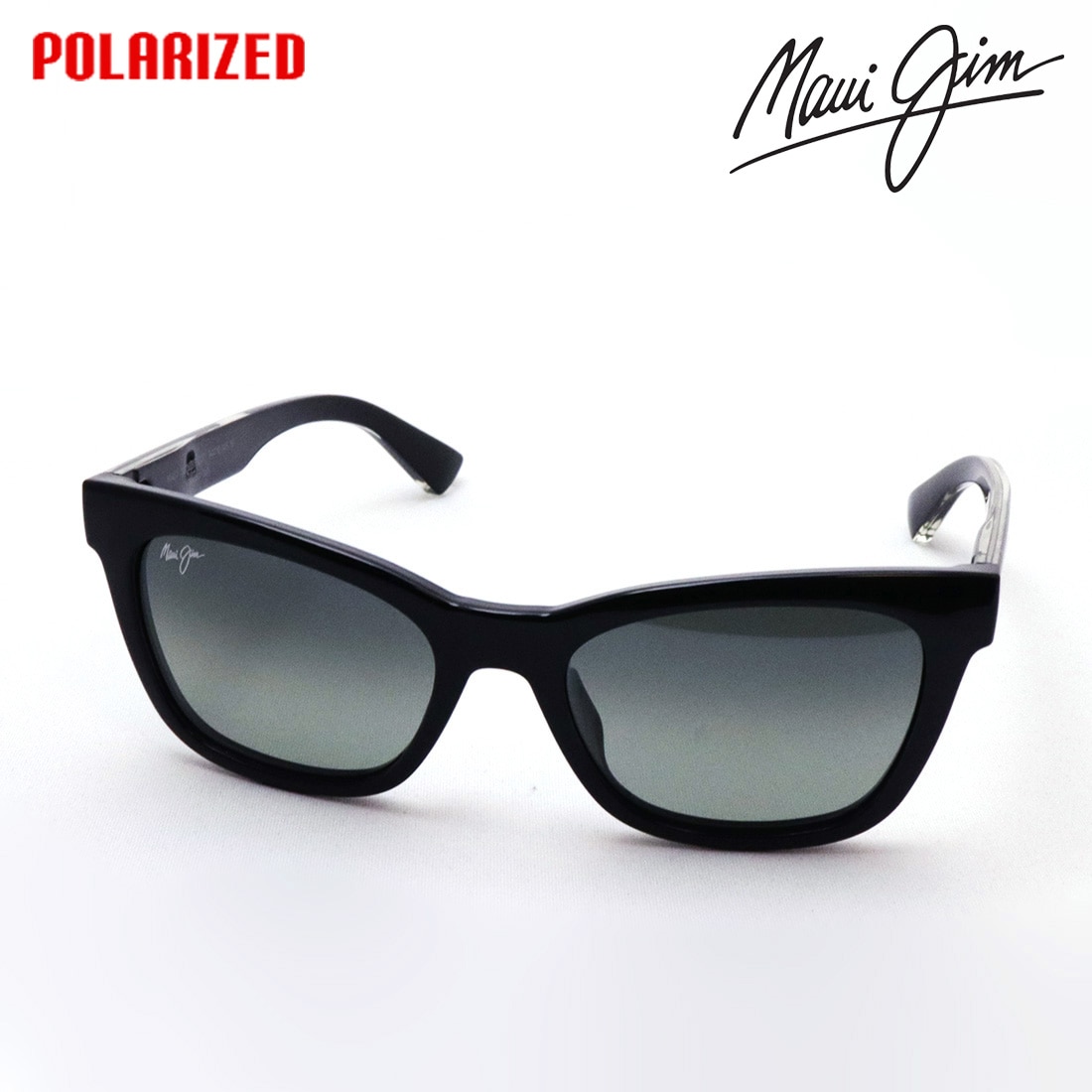 【マウイジム 正規販売認定店】 Maui Jim 偏光サングラス MJ0689S 001 54 Made In Italy レディース キャットアイ
