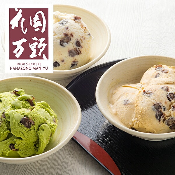 スイーツ アイス 高級 ギフト 和菓子 甘納豆 あまなっとう スイーツ セット 詰め合わせ {東京・新宿「花園万頭」ぬれ甘なつとアイス詰合せ 冷凍便 7240031}『SKT』誕生日 お祝い【内祝い ギフトセット】 5000円 台