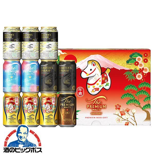 【お歳暮 お年賀】ビール ギフト サントリー BMK3BS プレミアムモルツ 5種 11缶 ギフトセット 詰め合わせ『GIFT』【本州のみ 送料無料】プレモル