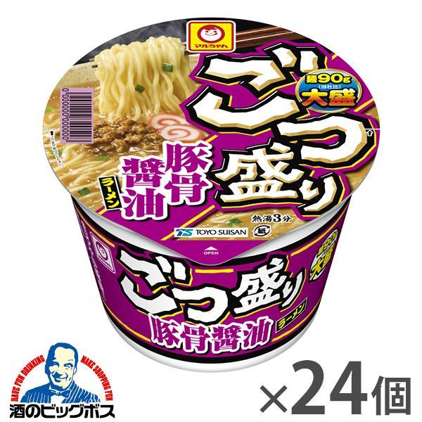 24個 ごつ盛り とんこつしょうゆ カップ麺 ラーメン 東洋水産 マルちゃん ごつ盛り 豚骨醤油ラーメン 122g×2ケース/24個(024)『GCC』【本州のみ 送料無料】