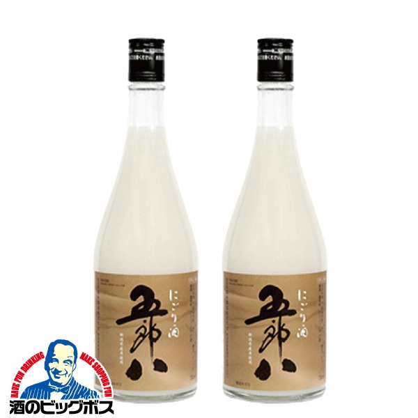 2本 ごろはち 日本酒 にごり酒 菊水 五郎八 720ml×2本(002)新潟県 菊水酒造『SYB』【本州のみ　送料無料】お歳暮 御歳暮 お年賀 御年賀