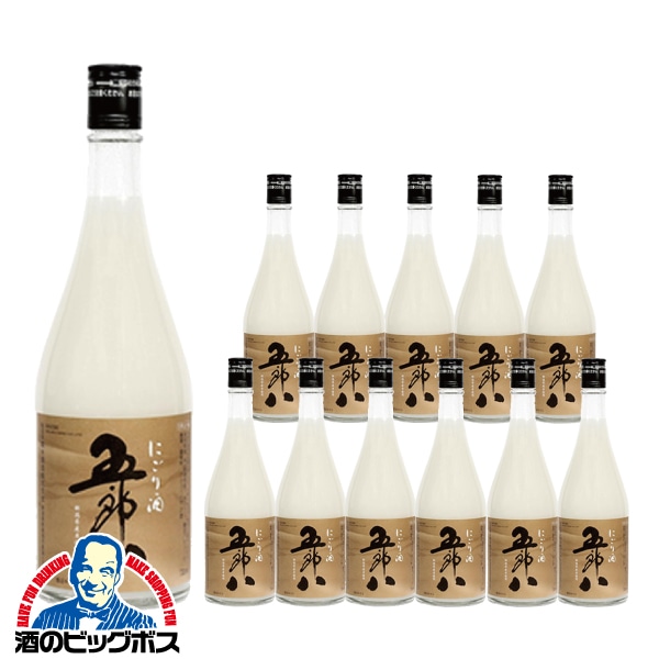 12本 ごろはち 日本酒 にごり酒 菊水 五郎八 720ml×1ケース/12本(012)新潟県 菊水酒造『SYB』【本州のみ　送料無料】お歳暮 御歳暮 お年賀 御年賀