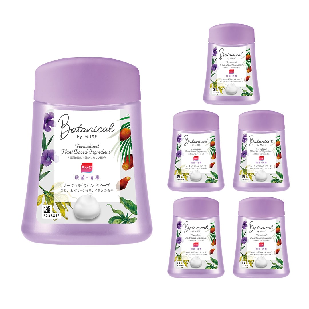 ミューズノータッチ付替ボトルボタニカル 6個セット