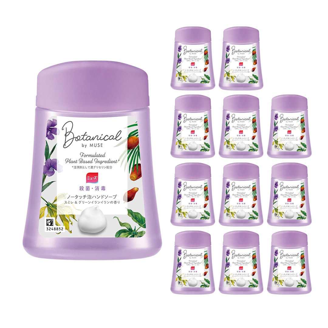 ミューズノータッチ付替ボトルボタニカル 12個セット